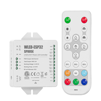 Controlador LED ESP32 WLED direccionable con modos dinámicos de micrófono DIY, USB C, UART, WIFI y música BTF LIGHTING
