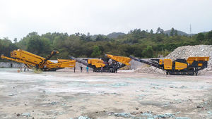 Mobiele Steen Machine Kaak/Impact/<span class=keywords><strong>Cone</strong></span>/Verpletterende Voor Ijzer Goud Erts Rock Mijnbouw <span class=keywords><strong>Crusher</strong></span> <span class=keywords><strong>Plant</strong></span> - Product Image 4
