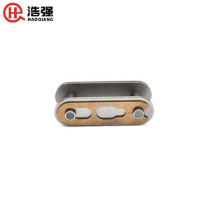 Cadena de Transmisión Industrial Estándar de Acero al Carbono de Una Sola Hilera con Junta de Cadena de Paso Doble Haoqiang - Venta al por Mayor del Fabricante - Product Image 4