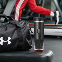 Nouveauté : Machine à expresso électrique portable 20 bars, mini machine à café à capsules de voyage, cafetière expresso rechargeable