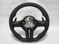 Volant de direction en cuir noir pour voiture de sport SENCH pour BMW M5 F10 F11 F06 F12 F13 F90 F91 F92 F93 F25 F26 F20 F30