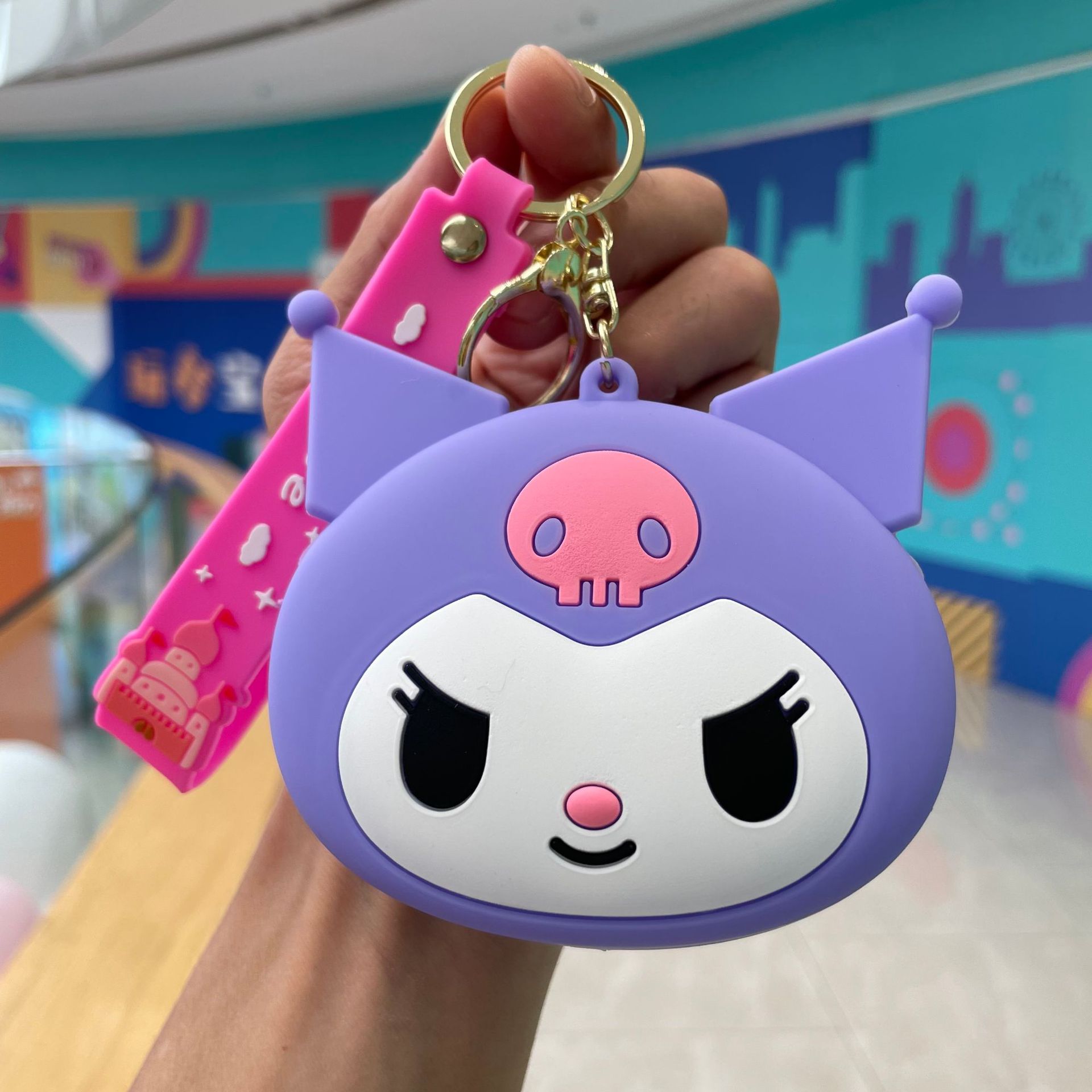 Coin purse-purple culomi