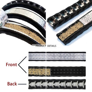 Bande d'espacement composite en butyle de 6 à 20 mm avec rupture thermique pour fenêtres à <span class=keywords><strong>double</strong></span> <span class=keywords><strong>vitrage</strong></span>, bord chaud, verre isolant à haute étanchéité - Product Image 4