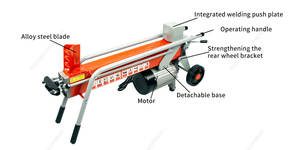 Mesin Pemotong Kayu Horizontal Listrik WP-8 Otomatis Hemat Tenaga Kerja - Product Image 6