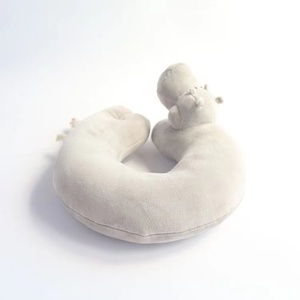 Gối Cổ Động Vật Nhồi Bông Tùy Chỉnh Hình Chữ U Gối Động Vật Hà Mã - Product Image 4