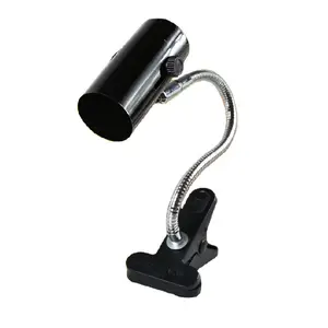 Pince à col de cygne E27, longue porte-<span class=keywords><strong>lampe</strong></span> <span class=keywords><strong>pour</strong></span> Reptile, noir et blanc, Offre Spéciale - Product Image 1