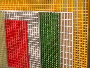 Grille moulée en plastique renforcé de fibres de verre (FRP) - Grille extérieure durable, anti-corrosion et résistante à l'eau - Product Image 6