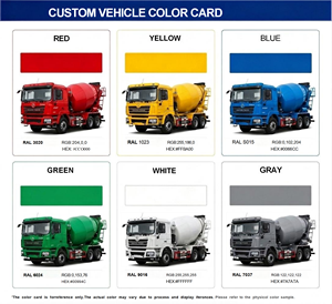 Nouveau camion malaxeur à béton SHACMAN F3000 6x4 9m3 WEICHAI 340HP, camion à ciment robuste et pièces de rechange d'origine SHACMAN pour l'Algérie - Product Image 6