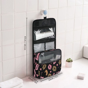 New Arrival Waterproof Foldable <b>Makeup</b> Toiletry Bag for Men Travel Shaving Dopp Kit Large Cosmetic Bags <b>Cases</b> Bathroom Organizer - Product Image 5