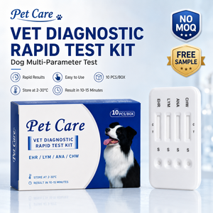 Super Septembre : Kit de test rapide <span class=keywords><strong>respiratoire</strong></span> pour chiens - Combo CDV/CAV/CIV/CPIV (Maladie de Carré, Adénovirus, <span class=keywords><strong>Grippe</strong></span>, CPIV) - Product Image 5