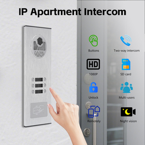 Excelente Timbre de Seguridad IP con Visión Nocturna Infrarroja Integrada y 6 Botones para la Seguridad Familiar en Casas Adosadas - Product Image 3