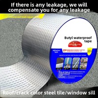 Bande d'étanchéité en butyl SBS pour toiture, résistante aux fuites, anti-âge, anti-humidité, auto-adhésive, 20m, solution complète pour fissures de bâtiment