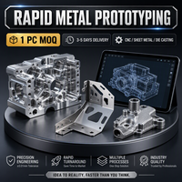 Layanan Prototipe Logam Kustom, Pemesinan CNC, Pembengkokan Plat Logam, Pengelasan, Pencetakan Die Casting, Pembuatan Sampel untuk Validasi Produk