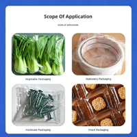 Vollautomatische Servo-Kissenverpackungsmaschine Multifunktionale Horizontale Verpackungsmaschine für Gemüse, Hardware und Snacks