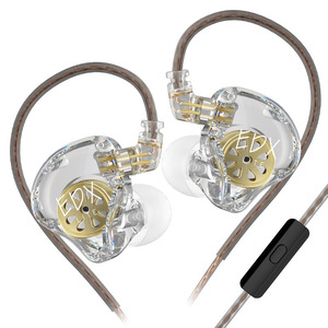 KZ-EDX ไลท์ไดนามิกไฮไฟเบสหูฟังอินเอียร์หูฟังการบินพร้อมไมโครโฟน casque de Jeu filaire fone de ouvido - Product Image 4