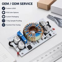 Módulo de fuente de alimentación del controlador LED de 250W 10A DC Convertidor de impulso de corriente constante no aislado para dispositivos móviles Convertidores de inversores