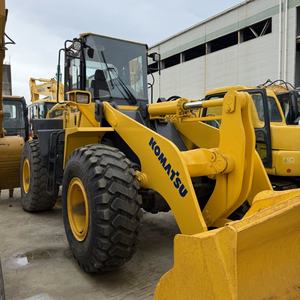 Cargador de ruedas usado Komatsu WA320 original de Japón con pocas horas de trabajo, cargador de ruedas de segunda mano Komatsu WA320 en stock - Product Image 3