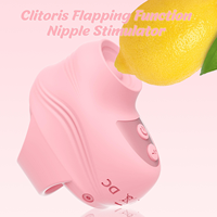 Saugvibrator Flatternder Vibrationsmassager Nippel-Klitoris-Stimulator Finger-Vibrator USB Aufladbar Wasserdicht 10 Frequenzen