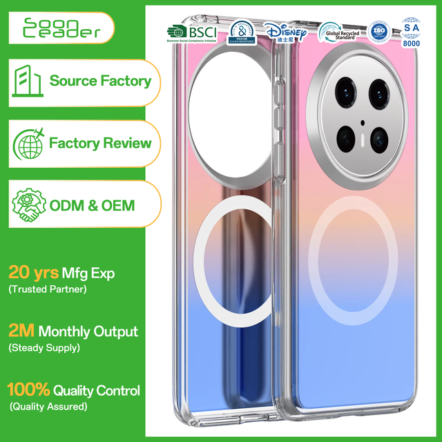 Soonleader New Style Colorful Gradient Shockproof Anti-Scratch Hard Protective Mobile Phone Case for Huawei Mate 70 Pro