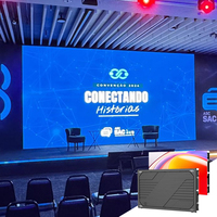 Écran LED Micro COB d'intérieur 16:9 P1.86 P2 P2.5, affichage 4K Full HD, mur vidéo LED à petits pixels pour cinéma maison, studio TV
