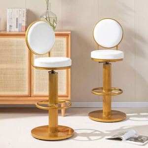 Hiện đại vàng cam xoay thanh phân bộ phận truy cập chiều cao hàng đầu barstools nhà bếp Câu lạc bộ ghế cho ăn sáng thanh - Product Image 2