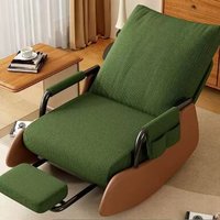 Fauteuil inclinable en acier pour la pause déjeuner, canapé paresseux, canapé pliable d'intérieur, fauteuil de maison, peut s'asseoir, peut s'allonger, petit