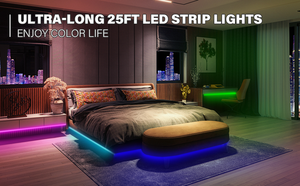 Bande lumineuse LED intelligente COB RGB 12V OEM avec contrôle USB/WiFi via application, CRI 85, IP20, durée de vie de 50 000 heures, dimmable, pour usage extérieur - Product Image 4