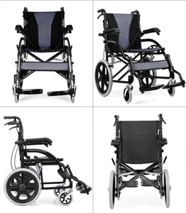 Prix de gros <span class=keywords><strong>Fauteuil</strong></span> <span class=keywords><strong>roulant</strong></span> manuel pliable en acier à usage <span class=keywords><strong>médical</strong></span> pour personnes âgées et handicapées Certifié CE - Product Image 5