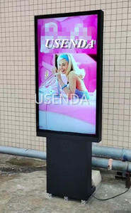 55 인치 야외 안드로이드 LCD 터치 스크린 모니터 바닥 스탠드 디지털 광고 모니터 방수 LCD 디스플레이 - Product Image 4