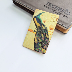 GSC Custom 125khz 13.56mhz Hot Sale Eco Friendly Bamboo Wooden RFID Hotel Key <b>Card</b> - Product Image 3