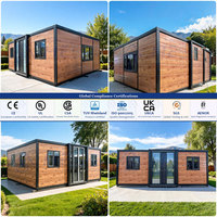 Casa Prefabricada Expandible de 20 y 40 Pies, Fácil de Construir, de 1, 2, 3, 4 y 5 Dormitorios, de Lujo, en Venta, Casa Portátil Tipo Villa