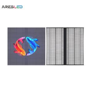 <span class=keywords><strong>Ares</strong></span>-P3.9-7.8 SMD de alto brillo para interiores y exteriores, pantalla de vídeo a todo Color de pared de cristal, malla LED transparente - Product Image 6