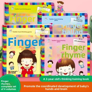 Impression personnalisée <span class=keywords><strong>de</strong></span> livres d'images pour enfants sur les rhymes <span class=keywords><strong>de</strong></span> <span class=keywords><strong>doigts</strong></span>, jeux <span class=keywords><strong>de</strong></span> <span class=keywords><strong>la</strong></span> <span class=keywords><strong>main</strong></span>, cognition <span class=keywords><strong>de</strong></span> <span class=keywords><strong>la</strong></span> vie - Hairun Sunshine - Product Image 2