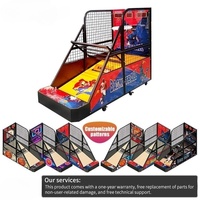 Machine de basket-ball électronique interactive pour enfants, jeu d'arcade à monnayeur pour compétition