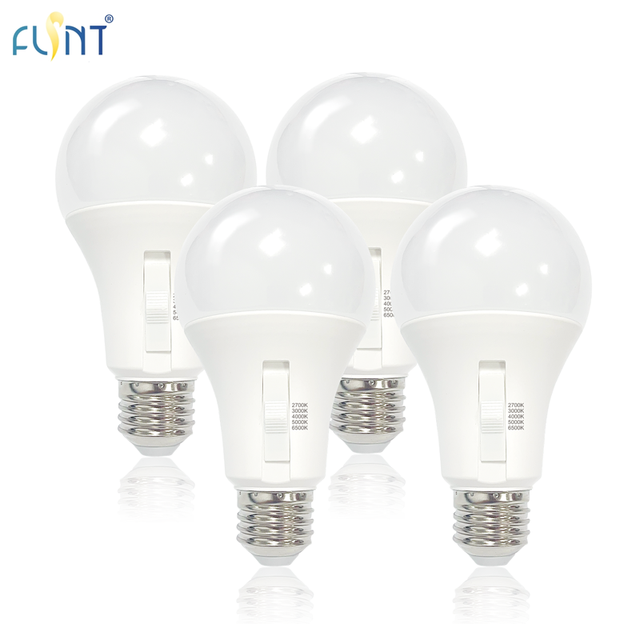 Recommend Multi-functional 5CCT Achieve 2700K 3000K 4000K 5000K 6500K A21 SMD LED Bulbs Can Reduce SKU