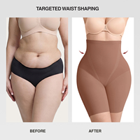 Waistdear En gros Short gainant de compression pour femmes, contrôle du ventre et des cuisses, rehausseur de hanches