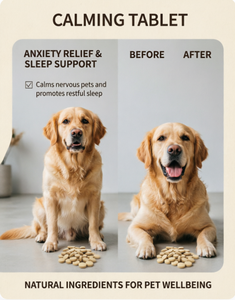 Tabletas de Apoyo Inmunológico, Vitaminas y Minerales para Perros y Gatos, Absorción Rápida, Seguras, Alivian el Miedo a Viajes/Tormentas, Promueven un Sueño Profundo - Product Image 3