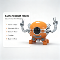 Modèle de robot éducatif personnalisé pour exposition