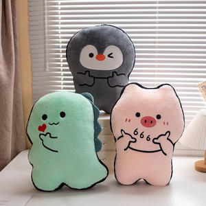 Мягкая плюшевая подушка в форме сердца - Product Image 5