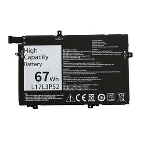 Batería de Repuesto para Portátil L17L3P52 67Wh para ThinkPad L480 L490 L580 L590 TP00096A, Batería de Litio Recargable en Existencia - Product Image 1