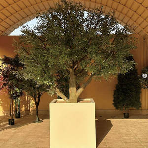 Albero di Ulivo Artificiale Personalizzato Resistente ai Raggi UV per Decorazione di Ristoranti e Caffè - Product Image 6