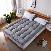 Benutzer definierte King/Queen/Full Size Dicke Matratze Pad Mikro faser Polyester Fill Pillow Top Bett Matratze Topper für Hotel und Zuhause