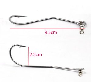 <span class=keywords><strong>Esca</strong></span> <span class=keywords><strong>per</strong></span> tubi di gomma <span class=keywords><strong>per</strong></span> pesca alla traina con gancio di anguilla - Product Image 5