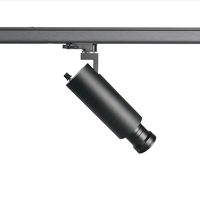 Projecteur réglable à angle de faisceau de 15 à 90 degrés 10W 15W 20W 30W éclairage sur rail led zoomable