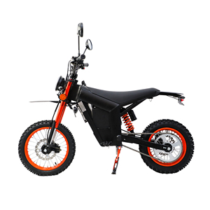 WISH01 2200W Mid Drive Motorcycle 48V 20.8Ah Long Range Hydraulic IP54 <b>Off</b> <b>Road</b> <b>E</b> Moped for Teenager Dual 500W Motors (1000W Pea - Product Image 2