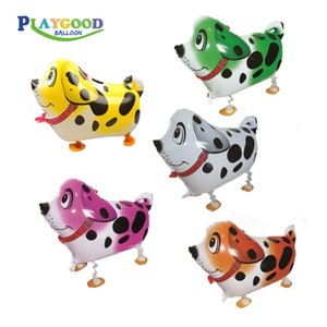 Pour Animaux De Compagnie Chien Tacheté Ensemble Animal Dalmatien Pour Enfants Jouet Décoration De Scène Feuille Ballon - Product Image 1