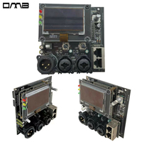 CQ380 Processeur audio multifonction personnalisé pour voiture et maison, classe D, 2 entrées 4 sorties, fréquence d'échantillonnage 96kHz, FIR 1024, amplificateur DSP 24 bits