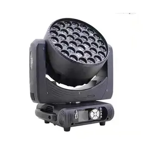 Podiumeffectverlichting Led 37X15W Rgbw 4in1 Moving Head Zoom Wash Light Voor Concertpodium