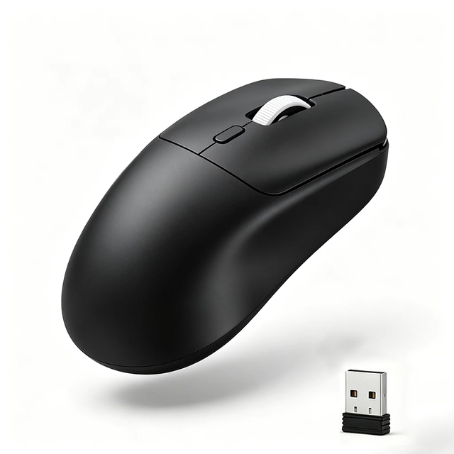 Silent Wireless Mouse 2.4GHz Rechargeable Mouse with 3 Adjustable DPI Optical Tracking Electronic Sports Gaming Mice
