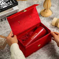 Valise de luxe nouveau design boîte cosmétique mariage faveur saint valentin cadeau emballage papier carton boîte vide valise